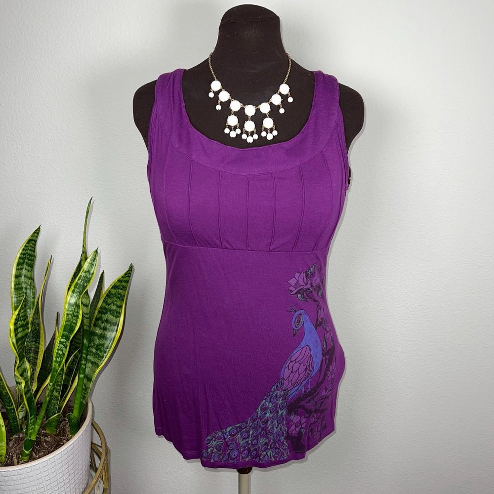 •Yak n Yeti• Boutique Peacock Tank
